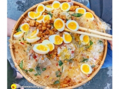 Bánh Tráng Trộn Tóp Mỡ Trứng Cút Lòng Đào Trương Sa Phú Nhuận