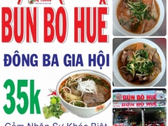 Bún Bò Huế Đông Ba Gia Hội Hiệp Bình Thủ Đức - Quán Bún Bò Huế Ngon Quận Thủ Đức