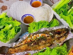 Cá Cam Cá Lóc Nướng Rau Rừng, Cá Saba Nướng Muối Ớt, Thịt Nướng Xiên