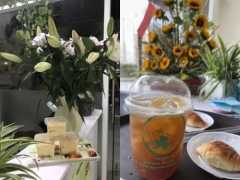 Quán Cafe Trà Sữa Sinh Tố Ngon Khu Hiệp Thành City Quận 12