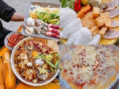 Quán Cafe, Bò Hải Sản Phô Mai, Bún Đậu Mắm Tôm