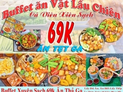 Quán Buffet Ăn Vặt Xiên Que Ngon Gò Vấp