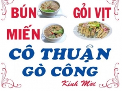 Quán Bún Vịt Cô Thuận Gò Công Quận 10, Quán Cháo Vịt Cô Thuận Quận 10