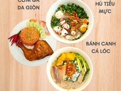 Quán Hủ Tiếu Mực Bánh Canh Cá Lóc Cơm Gà Da Giòn Ngon Quận 1