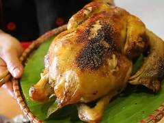 Gà Nướng Lá Sen, Gà Nướng Đất Sét, Vịt Nướng Cái Bang