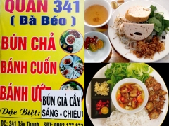 Quán Bún Chả, Bánh Cuốn, Bánh Ướt Ngon Ở Tây Thạnh