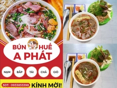 Bún Bò Huế A Phát - Quán Bún Bò Huế Ngon Quận 6