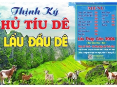 Quán Hủ Tiếu Dê Thịnh Ký Trịnh Đình Thảo Tân Phú