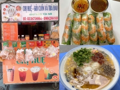 Quán Gỏi Cuốn Và Trà Đào Chị Huệ