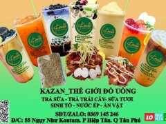 KAZAN Thế Giới Đồ Uống Trà Sữa - Trà Trái Cây - Sữa Tươi - Sinh Tố - Nước Ép - Ăn Vặt
