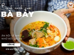 Quán Bánh Canh Cua Bà Bảy Bình Tân