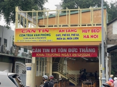 Quán Huy Béo Hà Nội Tôn Đức Thắng Quận 1