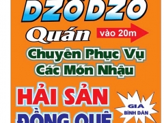 Quán Nhậu Hải Sản Đồng Quê Ở Tân Phú